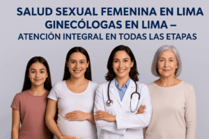 Salud sexual femenina en lima